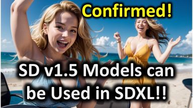 Confirmed: SDXL can use Stable Diffusion v1.5 models! – With a few tricks