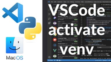 Set Up Python Virtual Environment In Visual Studio Code (VS Code) On Mac | VSCode activate venv