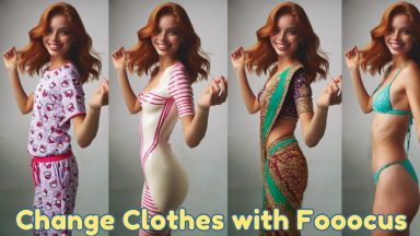 Change Clothes with Fooocus Free AI